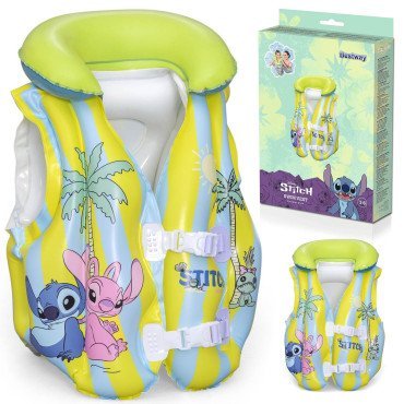 Bērnu peldvestes Lilo un Stitch Bestway 9104R M/L 51x46 cm