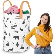 Корзина для игрушек Nukido — белая