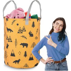 Корзина для игрушек Nukido — оранжевая