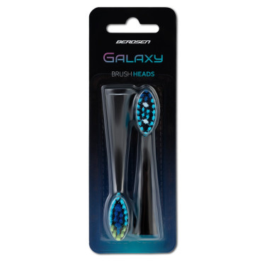Uzgaļi soniskajai zobu birstei Galaxy Berdsen, 2 gab.