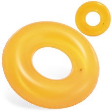 Oranžs peldēšanās riņķis 76 cm INTEX 59260