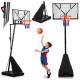 Regulējams basketbola grozs Neo-Sport NS-284 (160–305 cm)