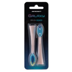 Rezerves uzgaļi skaņas zobu birstei Galaxy Berdsen, 2 gab.