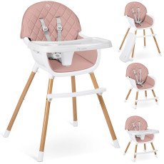 Стульчик для кормления Nukido Lilo, розовый