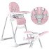 Стульчик для кормления Ricokids Tulo — розовый