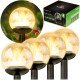 Saules lampa caurspīdīgs bumba 4 gab. Ilumen LS-103