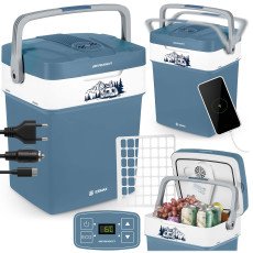 Туристический холодильник Berdsen Icemax 29 л, режим ECO — синий