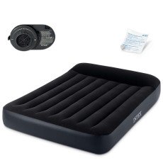 Надувной матрас 191x137x25 см со встроенным электрическим насосом INTEX 64148
