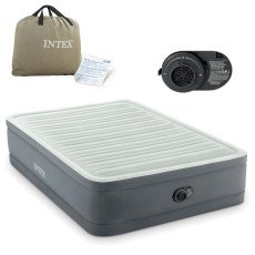 Надувной матрас 191x137x46 см со встроенным электрическим насосом INTEX 64904ND