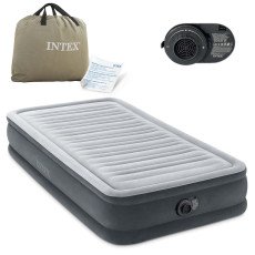 Надувной матрас 191x99x33 см со встроенным электрическим насосом INTEX 67766ND