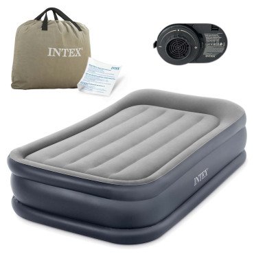 Надувной матрас 191x99x42 см со встроенным электрическим насосом INTEX 64132ND