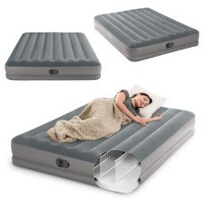 Надувной матрас 203x152x30 см со встроенным электрическим насосом INTEX 64114