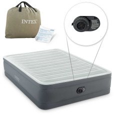 Надувной матрас 203x152x46 см со встроенным электрическим насосом INTEX 64906ND