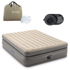 Надувной матрас 203x152x51 см со встроенным электрическим насосом INTEX 64164ND
