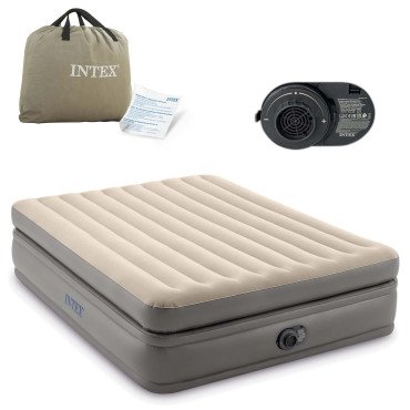 Надувной матрас 203x152x51 см со встроенным электрическим насосом INTEX 64164ND