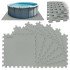 Пенополиэтиленовые пазловые маты под бассейн 50x50 см, 8 шт.