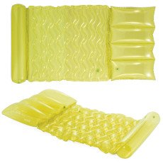 Пляжный матрас лимонный Intex 58725