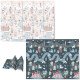 Складной обучающий пенопластовый коврик 200 x 150 x 1 см Nukido NK-341
