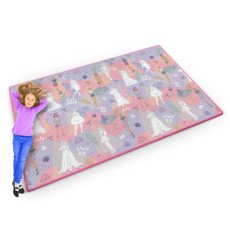 Скручиваемый раскраcочный пеноковрик 200 x 120 x 0,3 см Ricokids RK-343