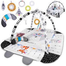 Интерактивный развивающий коврик 110 x 100 см Boho Ricokids