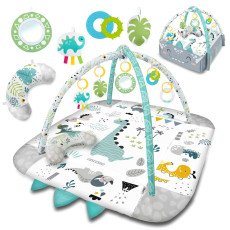 Интерактивный развивающий коврик 110 x 100 см Nessi Ricokids