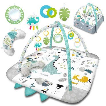 Интерактивный развивающий коврик 110 x 100 см Nessi Ricokids