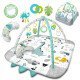 Интерактивный развивающий коврик 110 x 100 см Nessi Ricokids