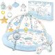 Интерактивный развивающий коврик Ocean Nukido — синий