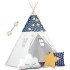 Bērnu tipi ar gaismām Nukido — tumši zils