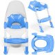 Насадка на унитаз с лесенкой «Коала» Ricokids 729100 — синяя