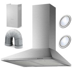 Каминная вытяжка Berdsen BT-213 60 см INOX