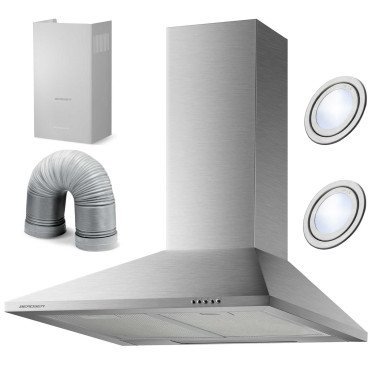 Каминная вытяжка Berdsen BT-213 60 см INOX