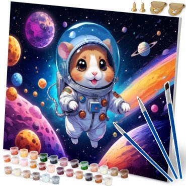Картина по номерам 40x50 см Massido — Астронавт