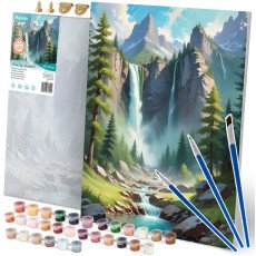 Картина по номерам 40x50 см Massido — Горный пейзаж