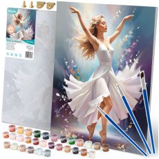 Картина по номерам 40x50 см Massido — Танцующая женщина