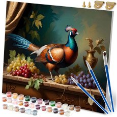 Glezna krāsošanai pēc numuriem 40x50 cm Massido «Fazāns»