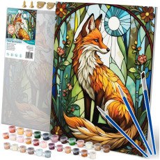 Glezna krāsošanai pēc numuriem 40x50 cm Massido «Lapsēns»