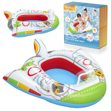 Bērnu laiviņa «Kosmosa kuģis» Bestway 104 x 99 cm 34178