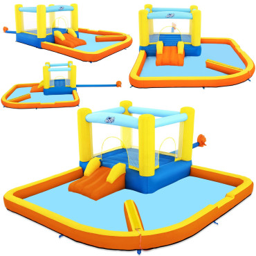 Надувная игровая площадка Beach Bounce Bestway 365 × 340 × 152 см 53381