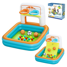 Piepūšamā rotaļu platforma ar bumbiņām 120 x 107 x 84 cm Bestway 52728