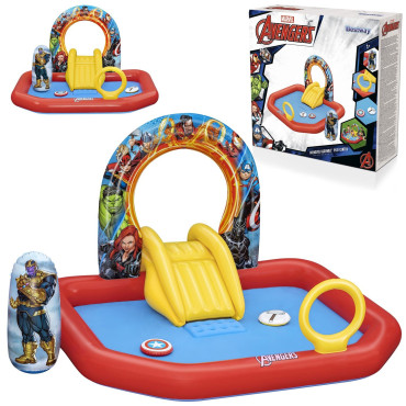 Piepūšams rotaļu laukums Avengers 211 x 198 x 125 cm Bestway 98800