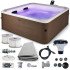Панельное SPA с гидромассажем Amber 6 мест mSpa LED WiFi