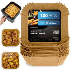 Cepampapīra ieliktnīši airfryer 23 cm Berdsen — 100 gab