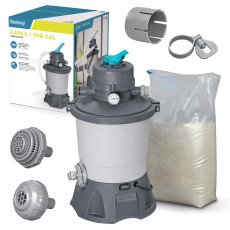 Песочный насос 3596 l/h + песок 25kg Bestway