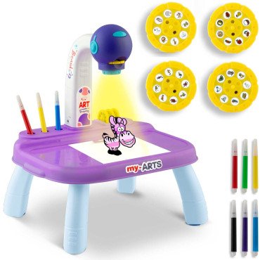Проектор для обучения рисованию Ricokids 773700 — фиолетовый