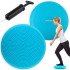 Сенсорная подушка для упражнений 33 см NS-958 синяя