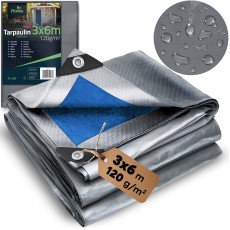 Тент (покрывало) 300 x 600 см 120 g/m2 Plonos PL-500