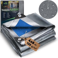 Тент (покрывало) 400 x 600 см 120 g/m2 Plonos PL-500