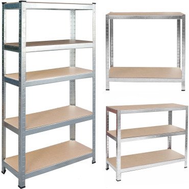 Металлическая складская полка Humberg HR-810 150x75x30 см