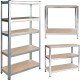 Металлическая складская полка Humberg HR-810 150x75x30 см